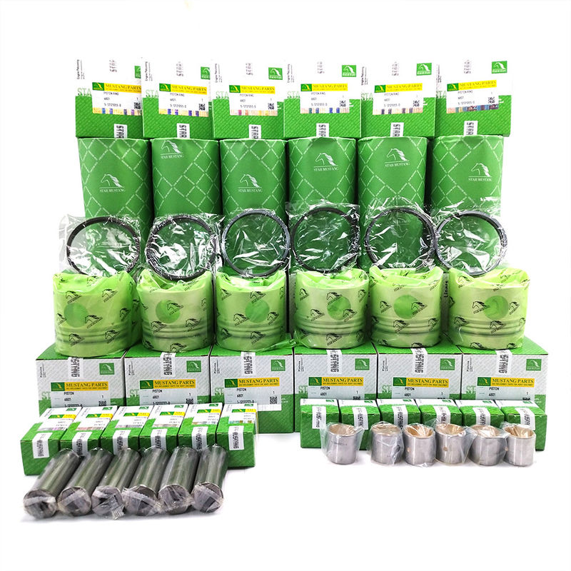 6BD1 Cylinder Liner Piston Kit Rign 1-11261118-0 1-12111777-0 5-12121055-0 Voor Isuzu graafmachine