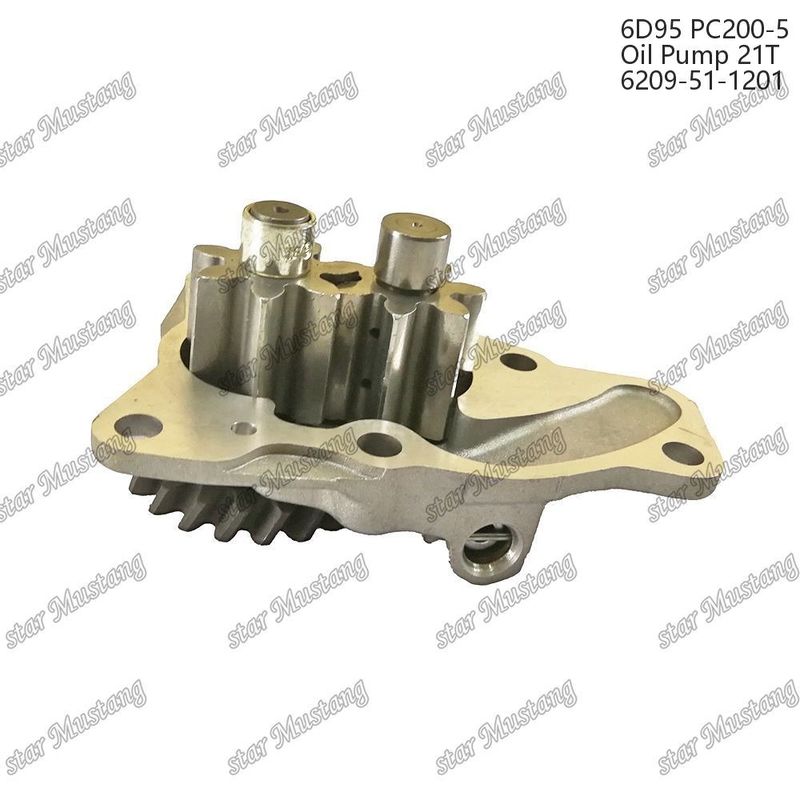 6d95 Pc200-5 Motoroliepomp 6209-51-1201 Geschikt voor Komatsu Dieselmotoren