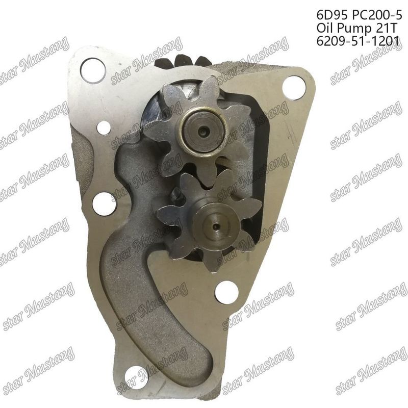 6d95 Pc200-5 Motoroliepomp 6209-51-1201 Geschikt voor Komatsu Dieselmotoren