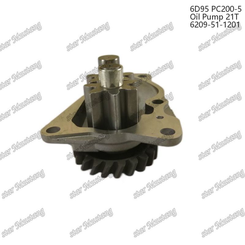 6d95 Pc200-5 Motoroliepomp 6209-51-1201 Geschikt voor Komatsu Dieselmotoren
