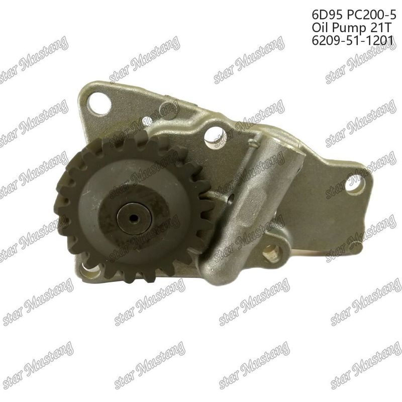 6d95 Pc200-5 Motoroliepomp 6209-51-1201 Geschikt voor Komatsu Dieselmotoren