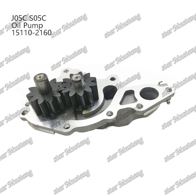 J05C S05C SK200-8 SK210-8 SK250-8 SK260-8 SK260-8E Oliepomp 15110-2160 Voor reparatieonderdelen van Hino-motoren