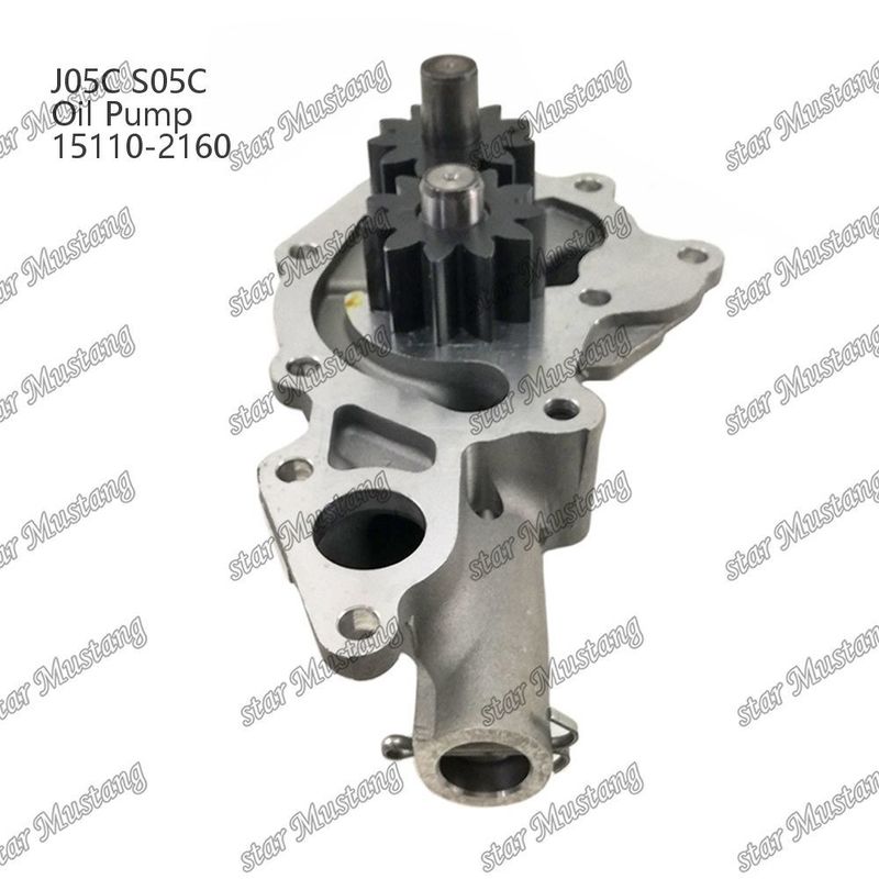 J05C S05C SK200-8 SK210-8 SK250-8 SK260-8 SK260-8E Oliepomp 15110-2160 Voor reparatieonderdelen van Hino-motoren