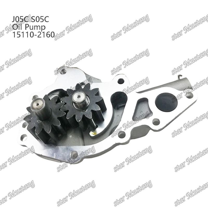 J05C S05C SK200-8 SK210-8 SK250-8 SK260-8 SK260-8E Oliepomp 15110-2160 Voor reparatieonderdelen van Hino-motoren