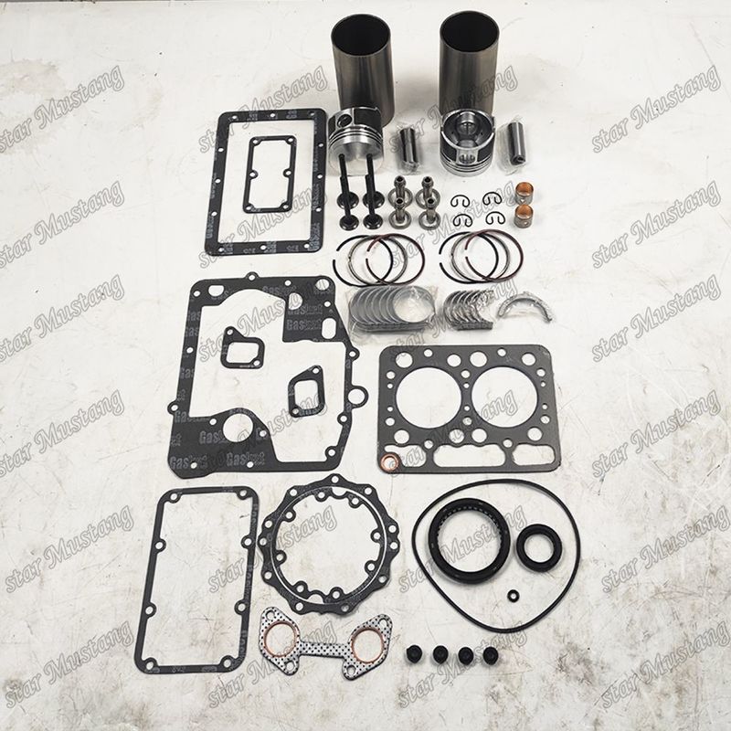 Z500 Overhaul Rebuild Kit Cylinder Liner Piston met Pin Kit Valve Seat Valve Guide Gasket Kit Voor Kubota Motor