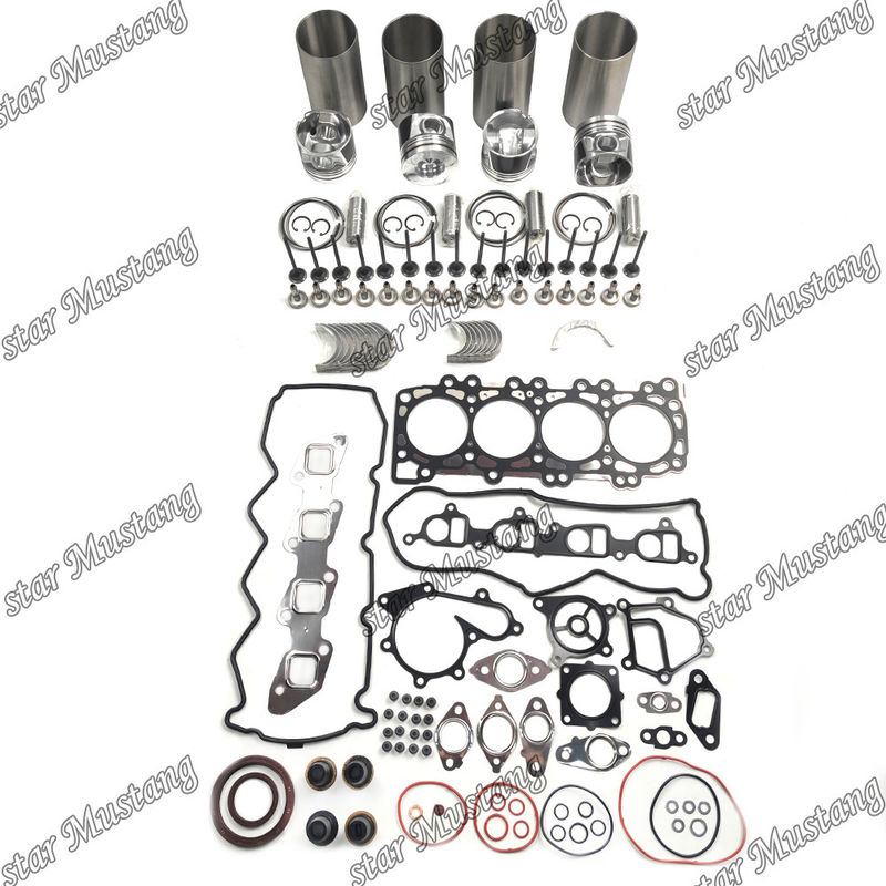 YD25 Overhaul Rebuild Kit Cylinder Liner Piston met Pin Kit Valve Seat Valve Guide Gasket Kit Voor Kubota Motor