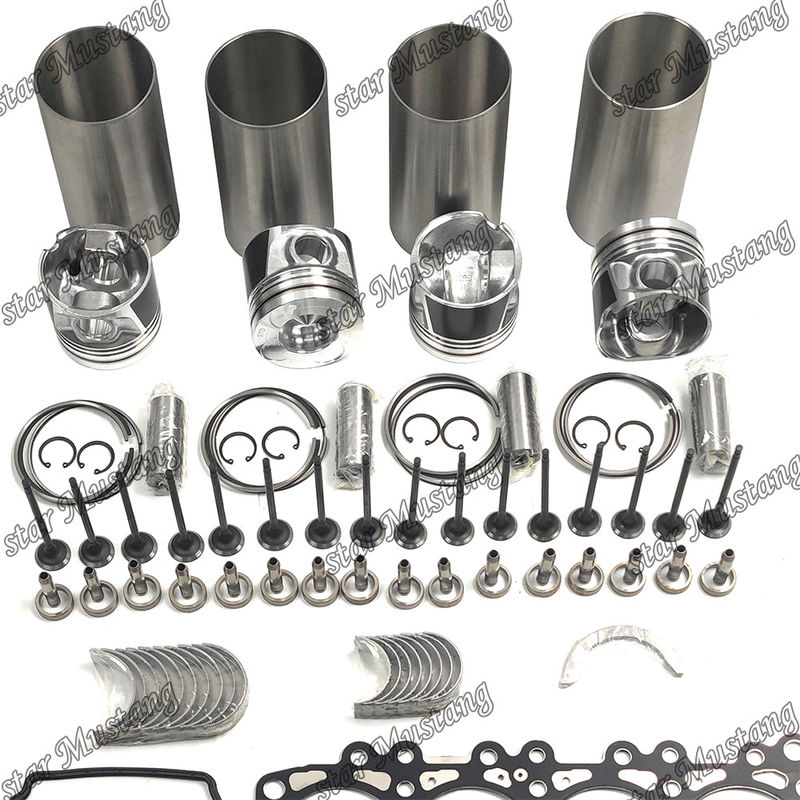 YD25 Overhaul Rebuild Kit Cylinder Liner Piston met Pin Kit Valve Seat Valve Guide Gasket Kit Voor Kubota Motor