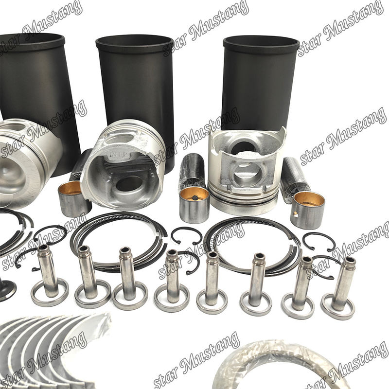 W04DT Overhaul Rebuild Kit Cylinder Liner Piston Met Pin Kit Valve Seat Valve Guide Gasket Kit Voor Hino Motor