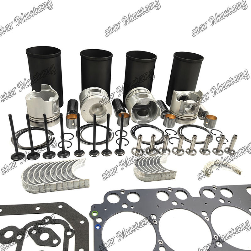 W04DT Overhaul Rebuild Kit Cylinder Liner Piston Met Pin Kit Valve Seat Valve Guide Gasket Kit Voor Hino Motor