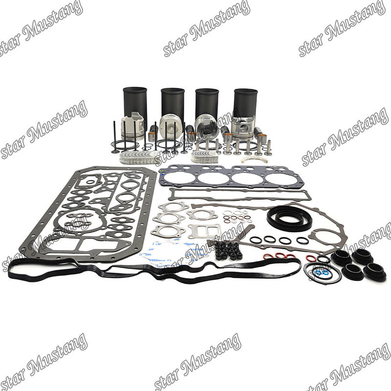 W04DT Overhaul Rebuild Kit Cylinder Liner Piston Met Pin Kit Valve Seat Valve Guide Gasket Kit Voor Hino Motor