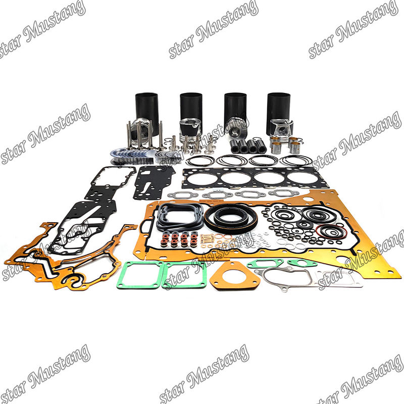 S4D104-1 F4GE Overhaul Rebuild Kit Cylinder Liner Piston met Pin Kit Valve Seat Valve Guide Gasket Kit Voor Komatsu