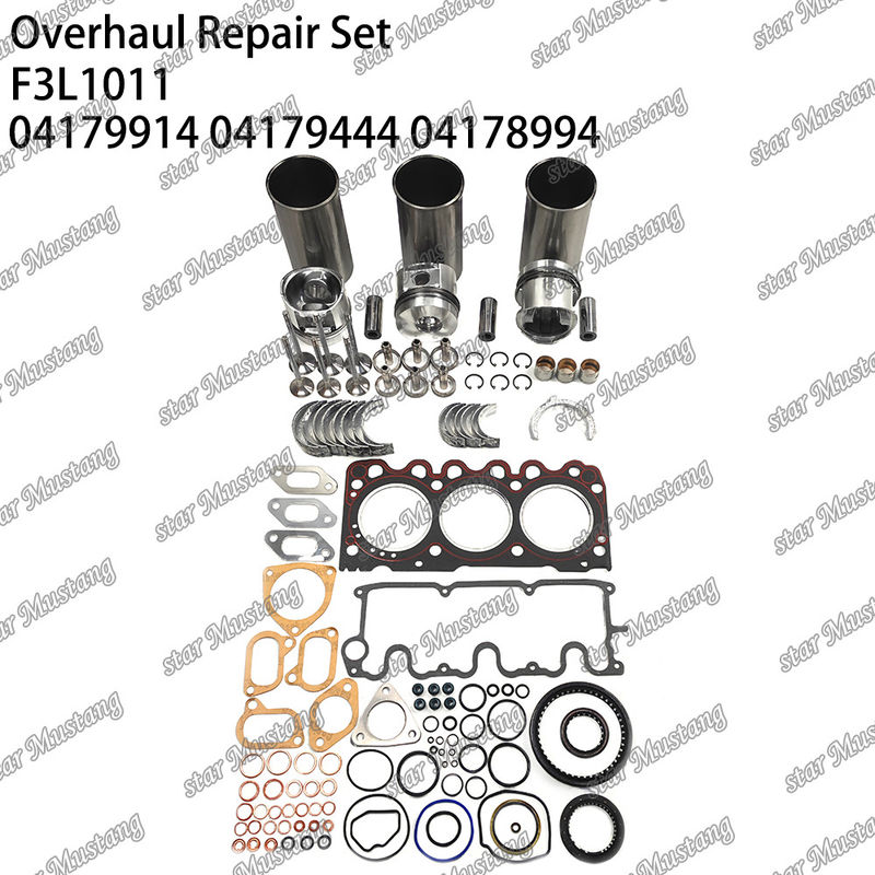 F3L1011 Reparatiepakket Cylinder Liner Piston Kit Gasket Kit Valve Seat Guide Hoofdlagers Con Rod Lagers Voor Deutz