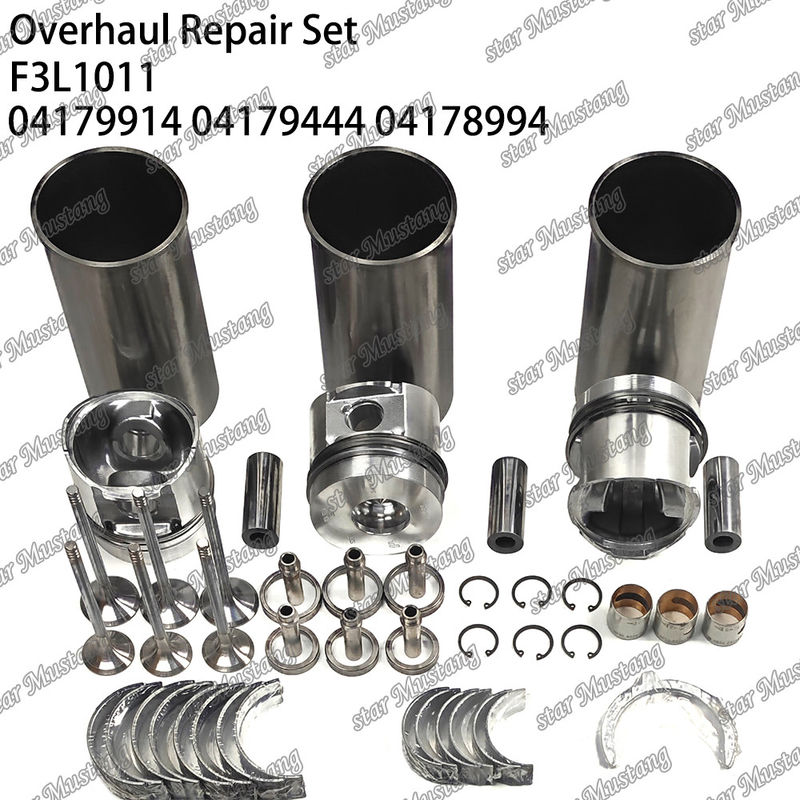 F3L1011 Reparatiepakket Cylinder Liner Piston Kit Gasket Kit Valve Seat Guide Hoofdlagers Con Rod Lagers Voor Deutz
