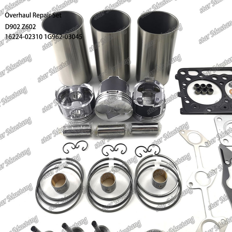 Z602 D902 Overhaul Repair Kit Cylinder Liner Piston Kit Gasket Kit 16224-02310