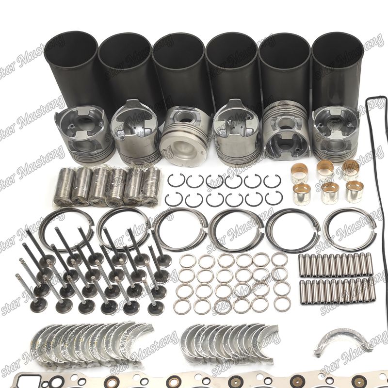 6HK1 EFI Overhaul Repair Kit Cylinder Liner Piston Kit Gasket Kit Valve Seat Guide Hoofd en Con Rod Lager voor Isuzu