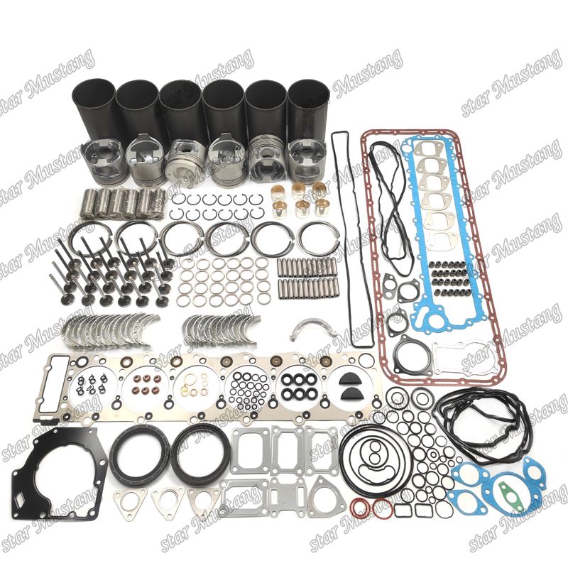 6HK1 EFI Overhaul Repair Kit Cylinder Liner Piston Kit Gasket Kit Valve Seat Guide Hoofd en Con Rod Lager voor Isuzu