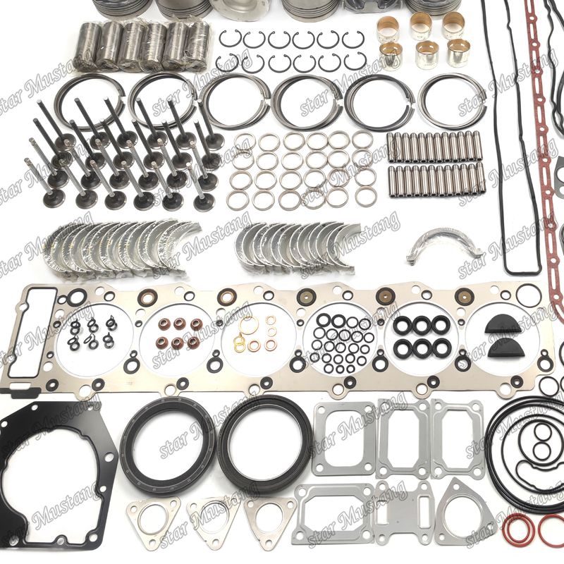 6HK1 EFI Overhaul Repair Kit Cylinder Liner Piston Kit Gasket Kit Valve Seat Guide Hoofd en Con Rod Lager voor Isuzu