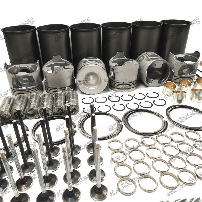 6HK1 EFI Overhaul Repair Kit Cylinder Liner Piston Kit Gasket Kit Valve Seat Guide Hoofd en Con Rod Lager voor Isuzu