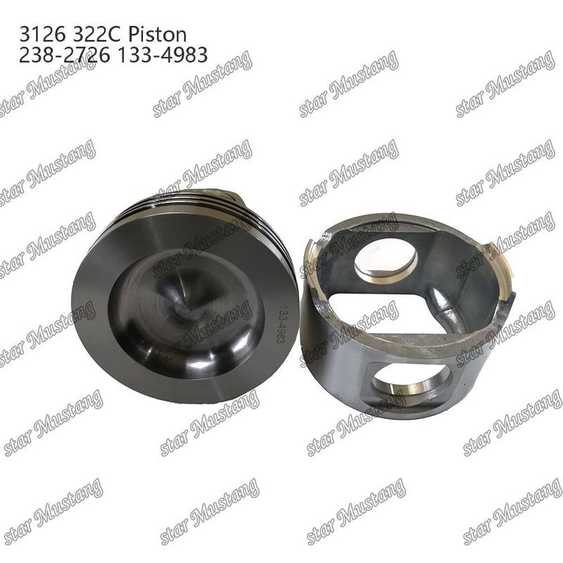 Kolven 3126 322C Verbrandingskamer 74mm 238-2726 133-4983 Geschikt voor Caterpillar Dieselmotoronderdelen