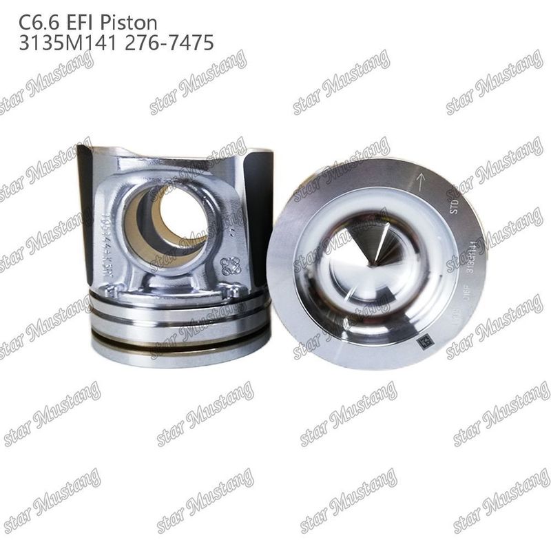 Piston C6.6 EFI 3135M141 276-7475 Voor Perkins Caterpillar graafmachines en technische apparatuur