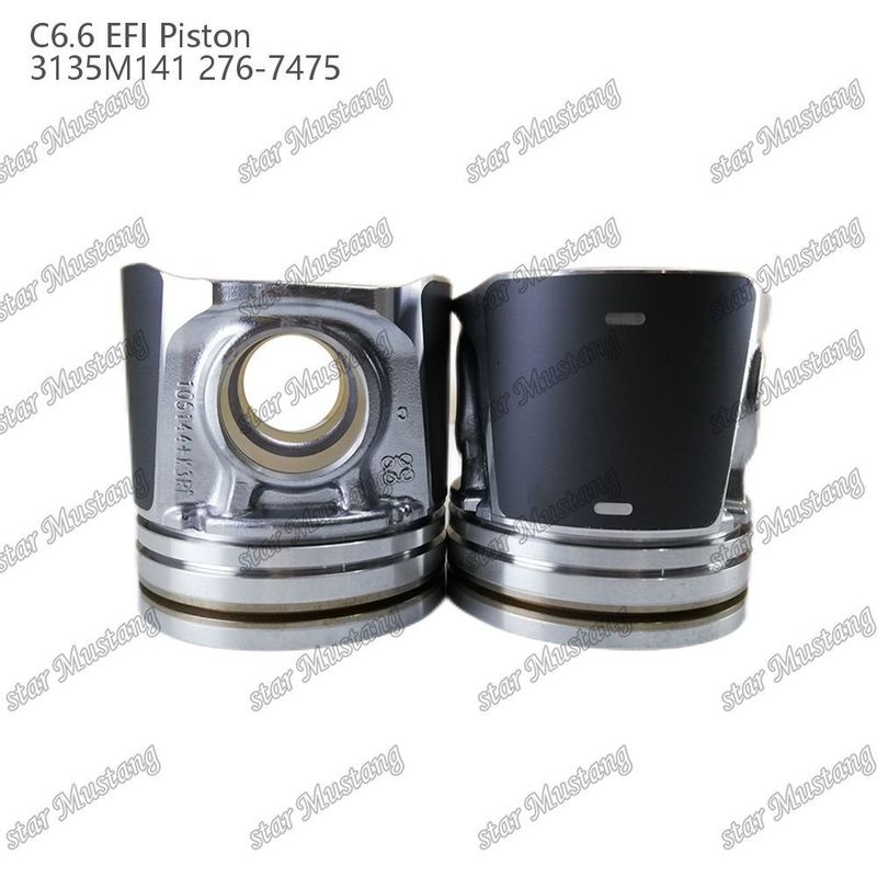 Piston C6.6 EFI 3135M141 276-7475 Voor Perkins Caterpillar graafmachines en technische apparatuur