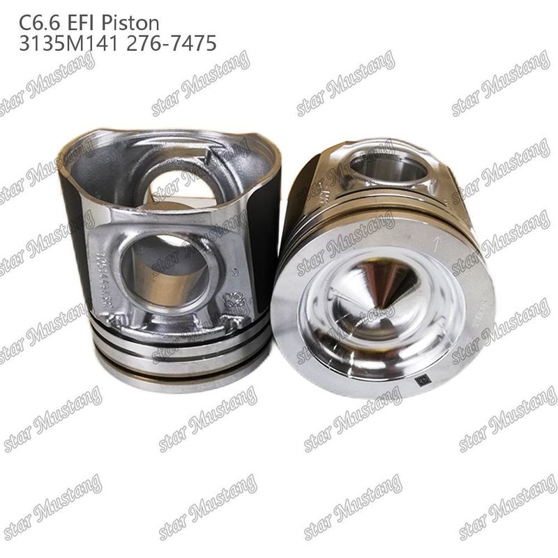 Piston C6.6 EFI 3135M141 276-7475 Voor Perkins Caterpillar graafmachines en technische apparatuur