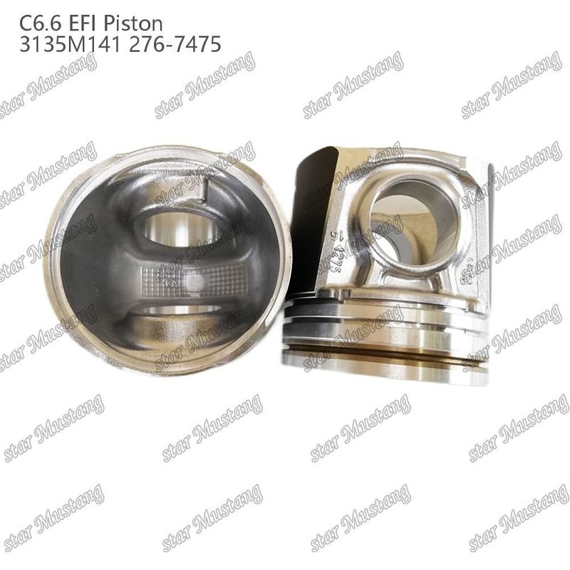 Piston C6.6 EFI 3135M141 276-7475 Voor Perkins Caterpillar graafmachines en technische apparatuur
