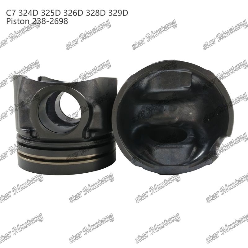 Piston C7 Aluminium 324D 325D 326D 328D 329D 238-2698 Voor graafmachines en technische apparatuur van Caterpillar