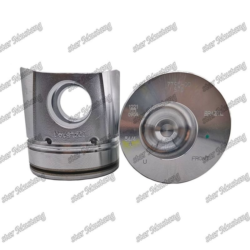 Kolven 4BT 4D102 6BT 6BT5.9 6D102 50mm Verbrandingskamer 6738-31-2110 6738-31-2111 3957795 3807795 Voor Cummins Komatsu