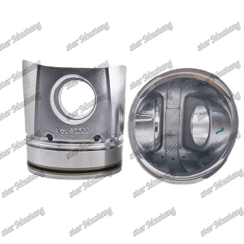Kolven 4BT 4D102 6BT 6BT5.9 6D102 50mm Verbrandingskamer 6738-31-2110 6738-31-2111 3957795 3807795 Voor Cummins Komatsu