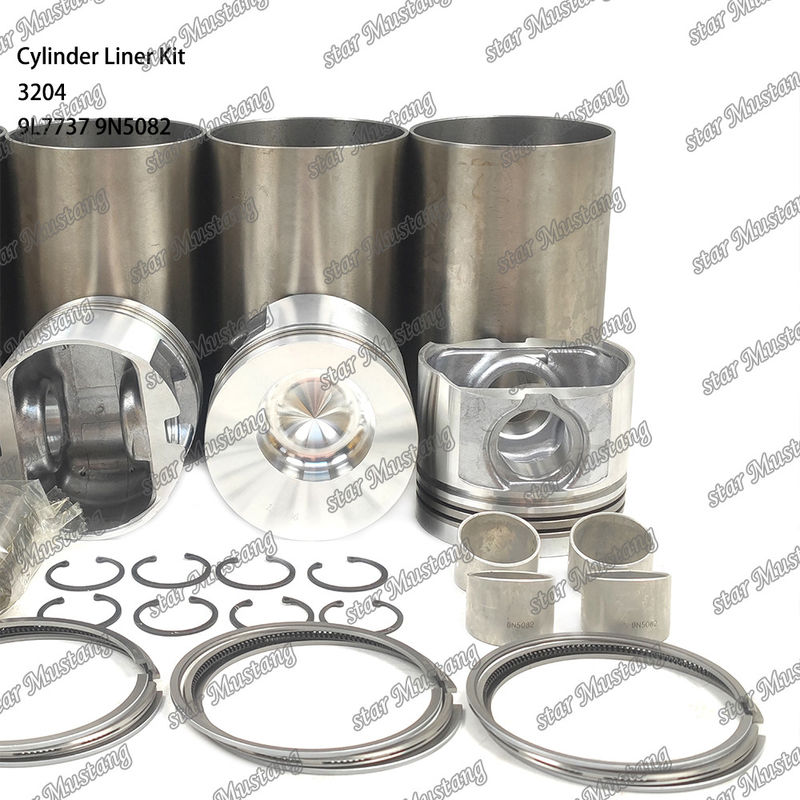 Voor Caterpillar Motor 3204 Cylinder Liner Kit 9L7737 1W1661 9N5082 Mechanische dieselmotoren reparatieonderdelen