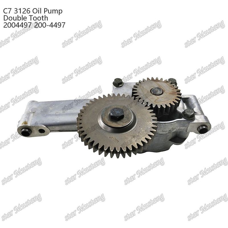 Oliepomp C7 3126 Dubbelversnelling 2004497 200-4497 Voor CATERPILLAR Dieselmotoren Reparatieonderdelen