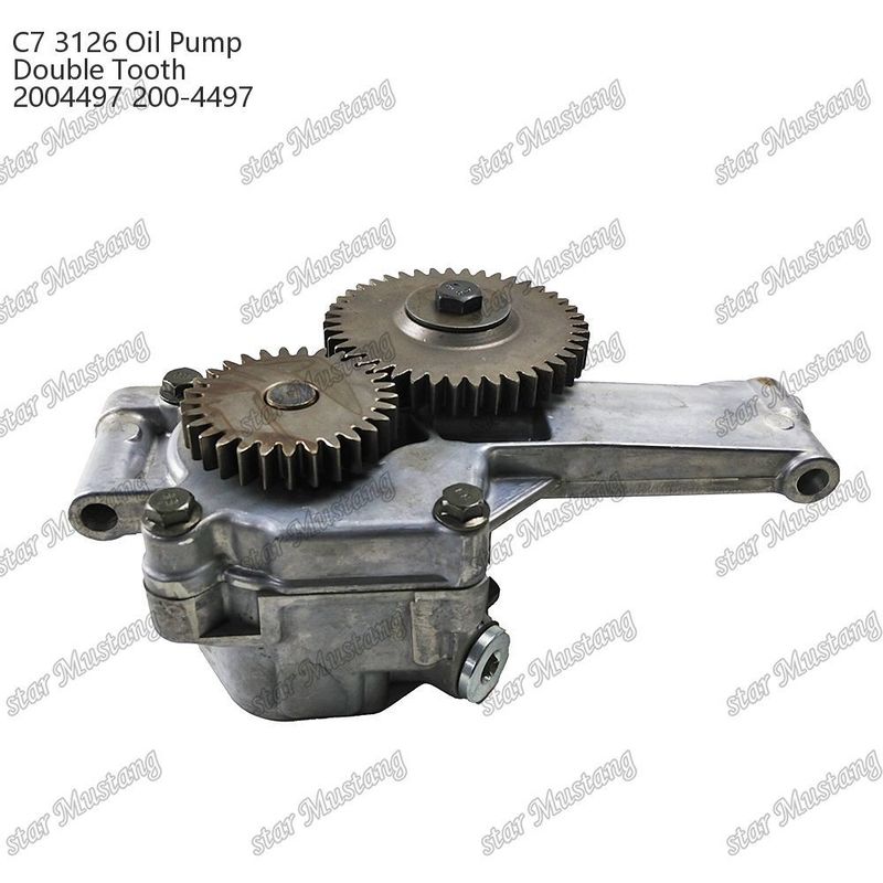 Oliepomp C7 3126 Dubbelversnelling 2004497 200-4497 Voor CATERPILLAR Dieselmotoren Reparatieonderdelen