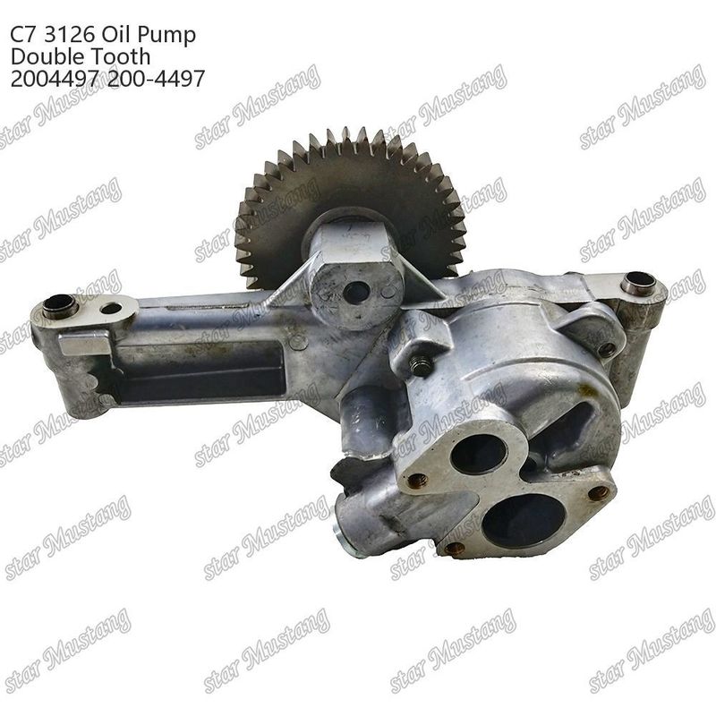 Oliepomp C7 3126 Dubbelversnelling 2004497 200-4497 Voor CATERPILLAR Dieselmotoren Reparatieonderdelen