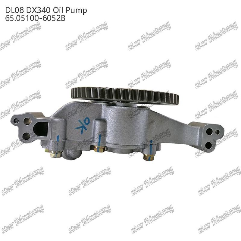 DL08 DX340 Oliepomp 65.05100-6052B Voor Doosan Daewoo motor reserveonderdelen