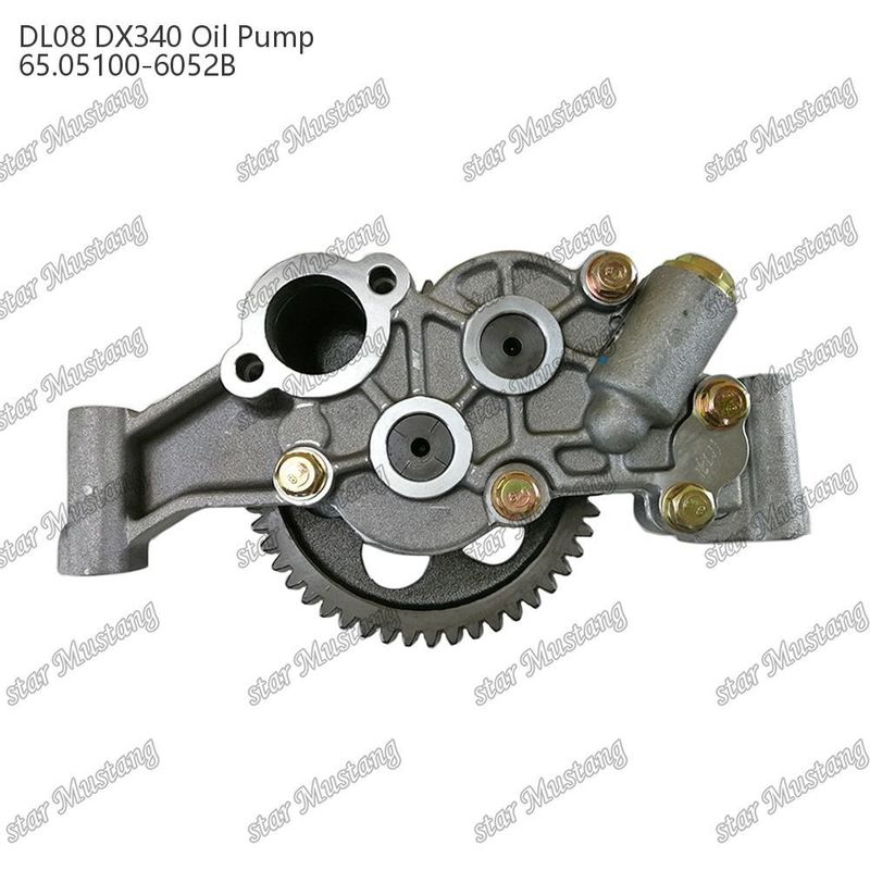 DL08 DX340 Oliepomp 65.05100-6052B Voor Doosan Daewoo motor reserveonderdelen