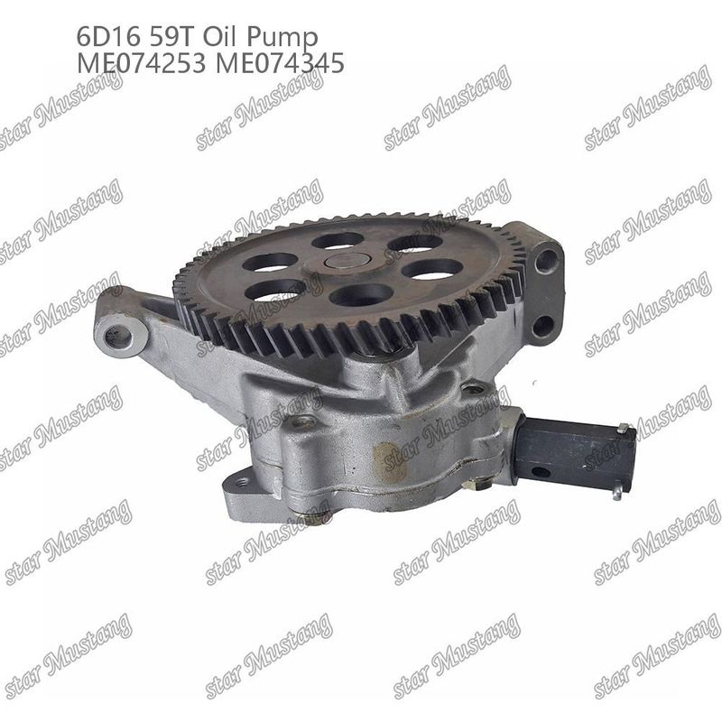 Motoroliepomp 6D16 59 Tanden ME074253 ME074345 Voor Mitsubishi motoren