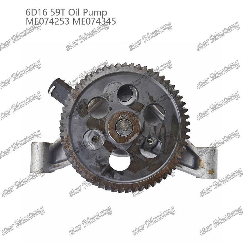 Motoroliepomp 6D16 59 Tanden ME074253 ME074345 Voor Mitsubishi motoren