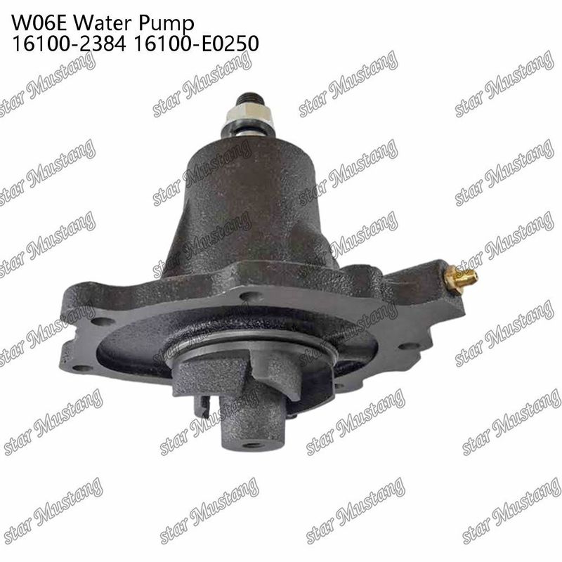 W06E Waterpomp voor motor 16100-2384 16100-E0250 Voor HINO-motoronderdelen