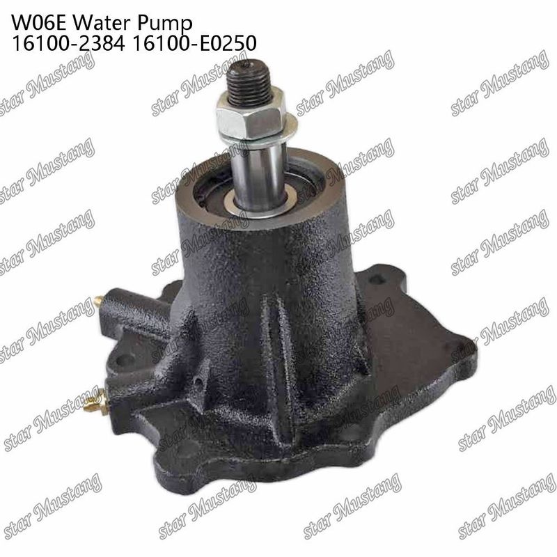 W06E Waterpomp voor motor 16100-2384 16100-E0250 Voor HINO-motoronderdelen