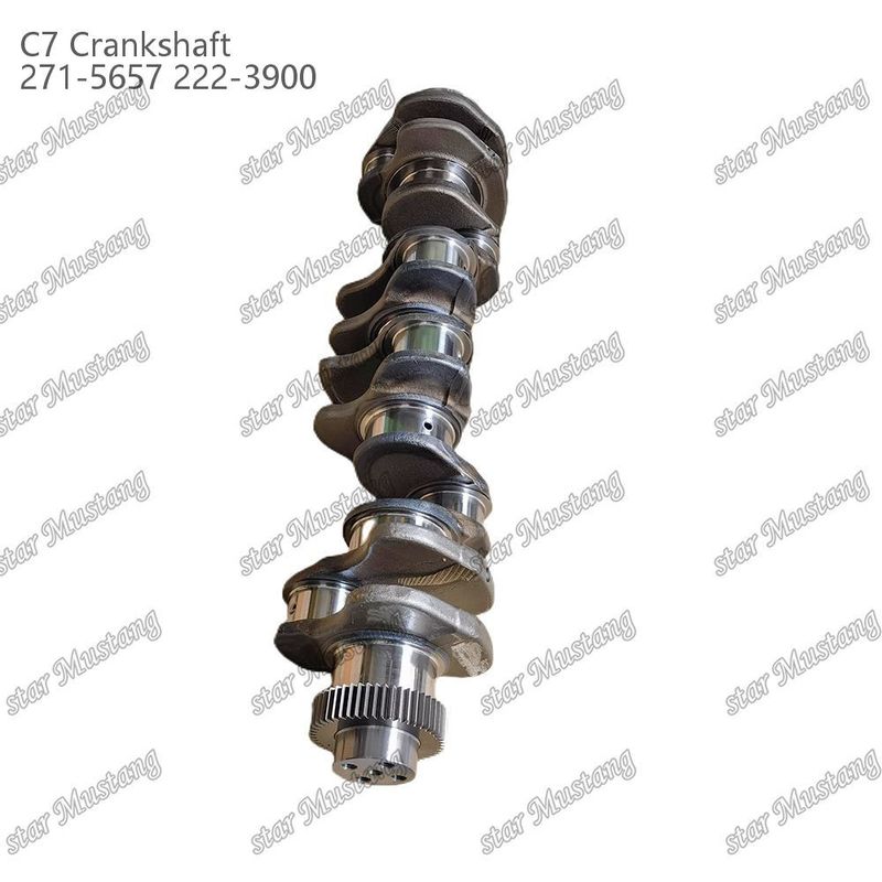 Crankshaft C7 271-5657 222-3900 gesmeed staal voor Caterpillar Diesel motor reparatieonderdelen