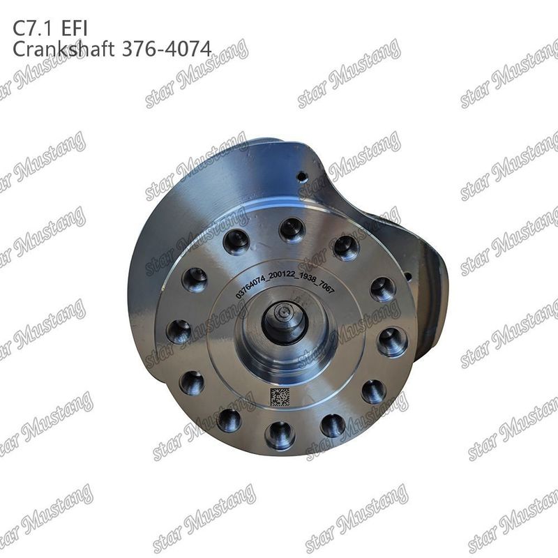 Krukas C7.1 Gesmeed staal 376-4074 Elektrische injectie voor Caterpillar Diesel motor reparatieonderdelen