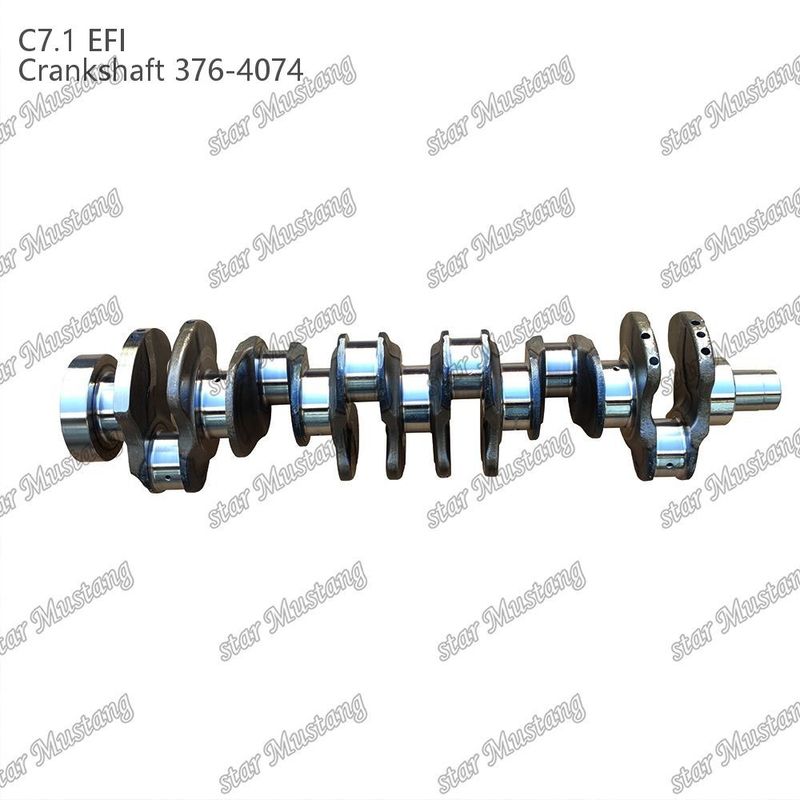 Krukas C7.1 Gesmeed staal 376-4074 Elektrische injectie voor Caterpillar Diesel motor reparatieonderdelen