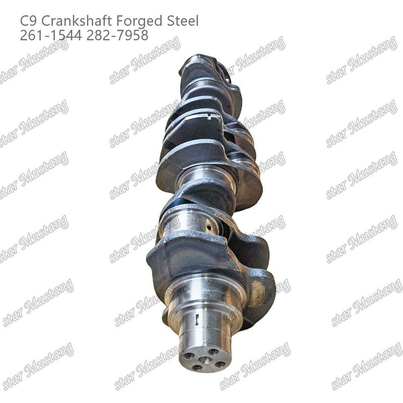 Crankschacht C9 gesmeed staal 261-1544 282-7958 Voor Caterpillar Dieselmotoren Reparatieonderdelen