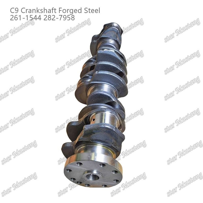 Crankschacht C9 gesmeed staal 261-1544 282-7958 Voor Caterpillar Dieselmotoren Reparatieonderdelen