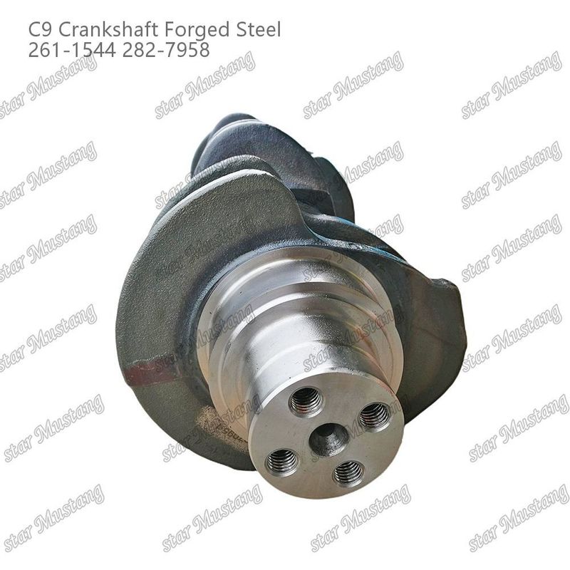 Crankschacht C9 gesmeed staal 261-1544 282-7958 Voor Caterpillar Dieselmotoren Reparatieonderdelen