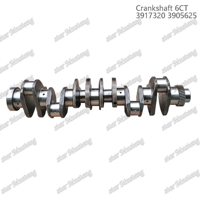 Crankshaft 6CT 3917320 3905625 gesmeed staal met versnelling voor Cummins dieselmotoren