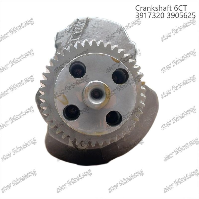 Crankshaft 6CT 3917320 3905625 gesmeed staal met versnelling voor Cummins dieselmotoren