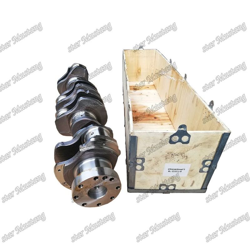 Crankshaft 6L Elektrisch gesmeed staal voor inspuiting 3965009 Voor reparatieonderdelen van Cummins dieselmotoren
