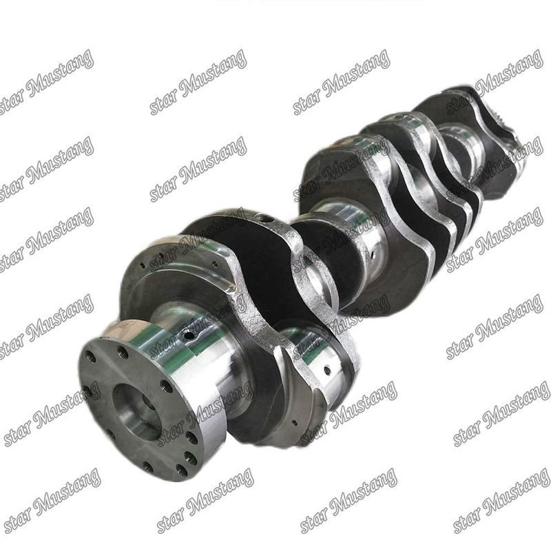 Crankshaft 6L Elektrisch gesmeed staal 4989436 Voor reparatieonderdelen van Cummins dieselmotoren